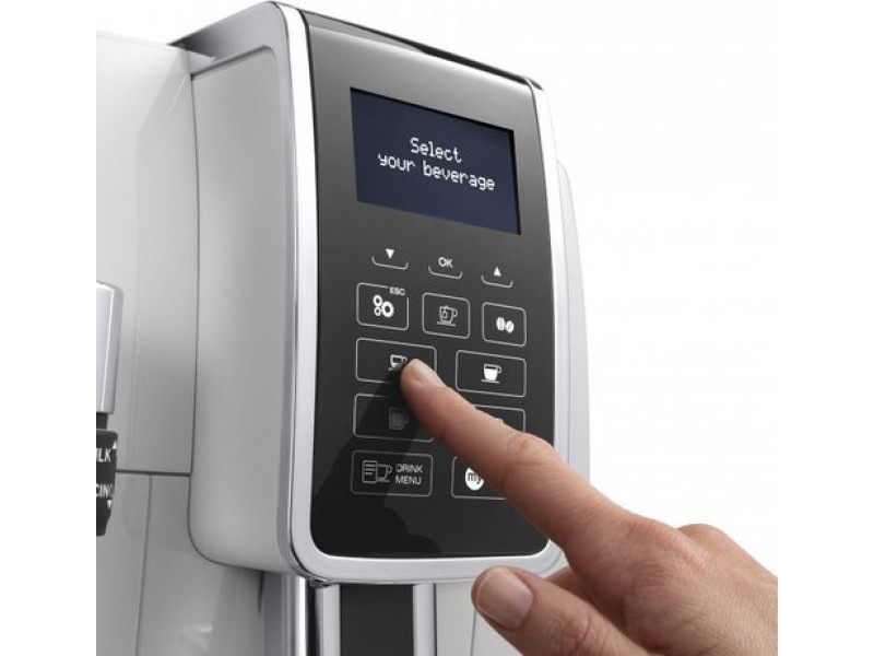 Espresso De'Longhi Dinamica ECAM 350.35W bílé Espresso De'Longhi Dinamica ECAM 350.35W bílé