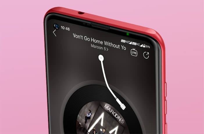 Mobilní telefon UleFone Note 11P černý/červený UleFone Note 11P