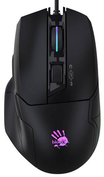 Myš A4Tech Bloody W70 Max Activated, 12000 DPI, USB černá