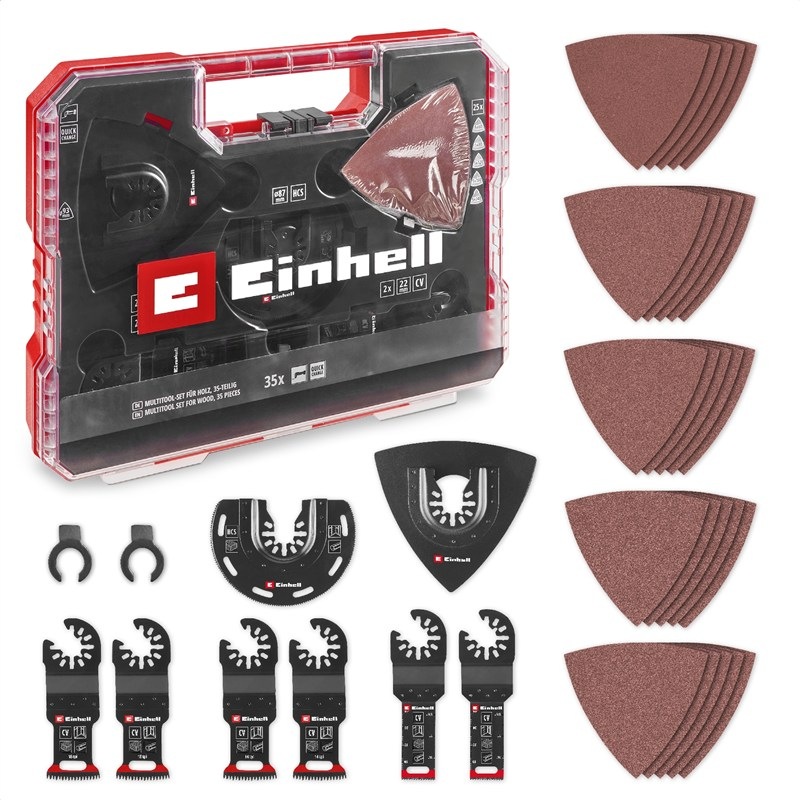 Sada pro multibrusku Einhell XLPLUS-CASE (35 ks), 49708136