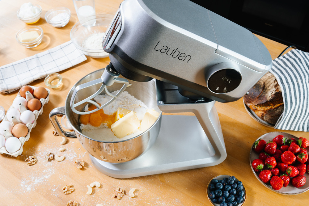 Kuchyňský robot Lauben Kitchen Machine 1300SG stříbrný Kuchyňský robot Lauben Kitchen Machine 1300SG stříbrný