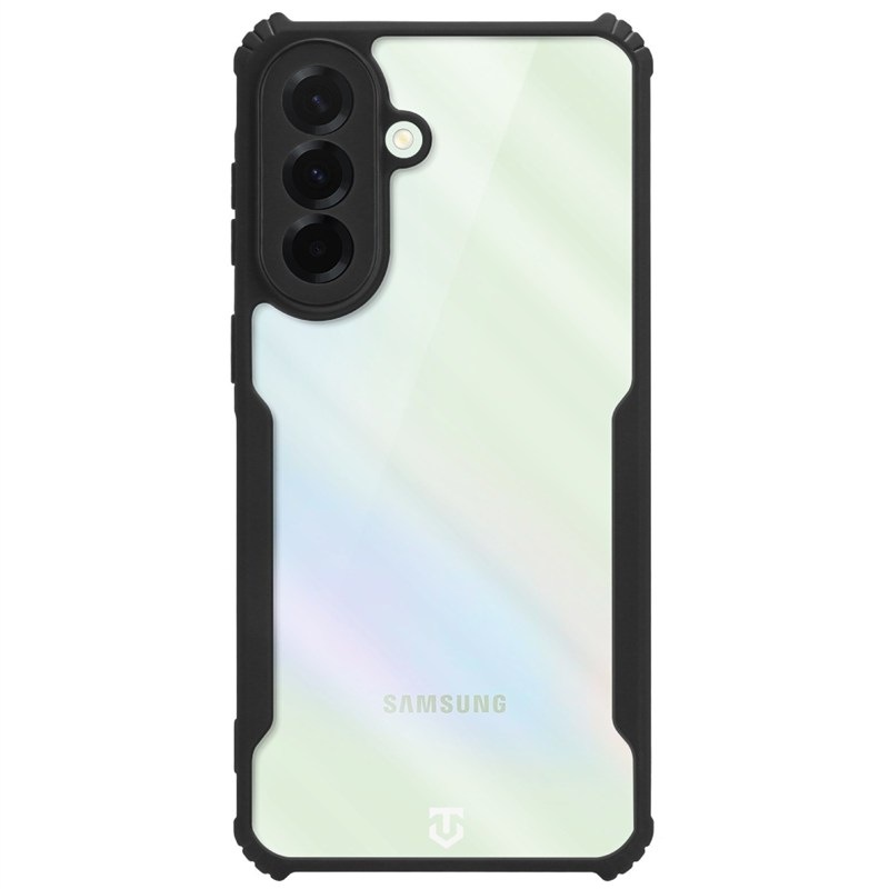 Kryt na mobil Tactical Quantum Stealth na Samsung Galaxy A37 - černý/průhledný