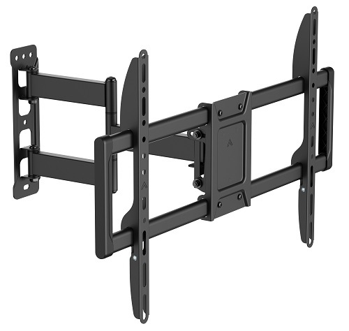 Robustní dvouramenný držák na TV GoGEN s širokou konstrukcí a svislými montážními lištami