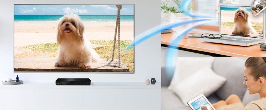 Blu-ray přehrávač Panasonic DMP-BDT181EG stříbrný
