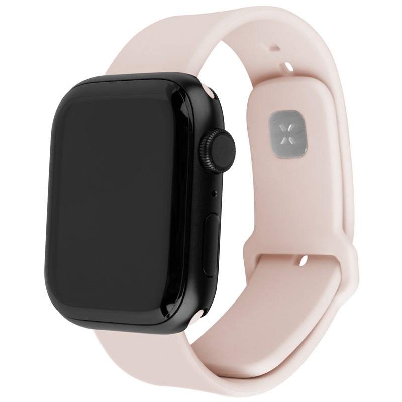 Řemínek FIXED Silicone Sporty Strap na Apple Watch 38/40/41mm růžový