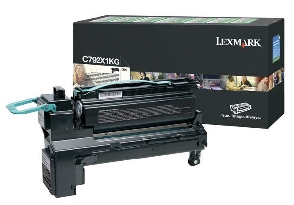 Toner Lexmark C792X1KG, 20000 stran, pro C792de, C792e, C792dhe, C792dte černý