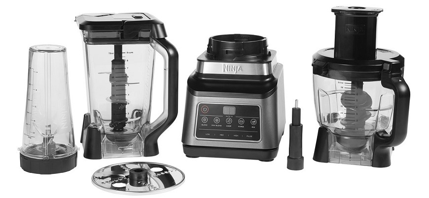 Kuchyňský robot Ninja BN800EU Auto IQ 3v1 černý/stříbrný Kuchyňský robot Ninja BN800EU Auto IQ 3v1 černý/stříbrný