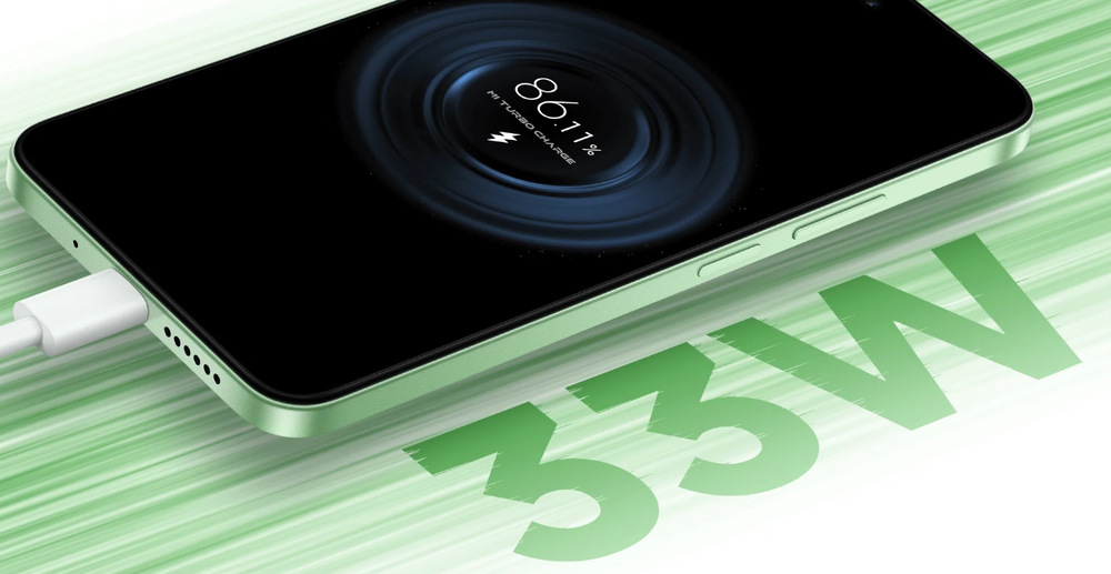 Mobilní telefon Xiaomi Redmi 15C 4 GB / 128 GB zelený