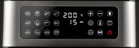 Ovládání mini trouby Girmi FG9700