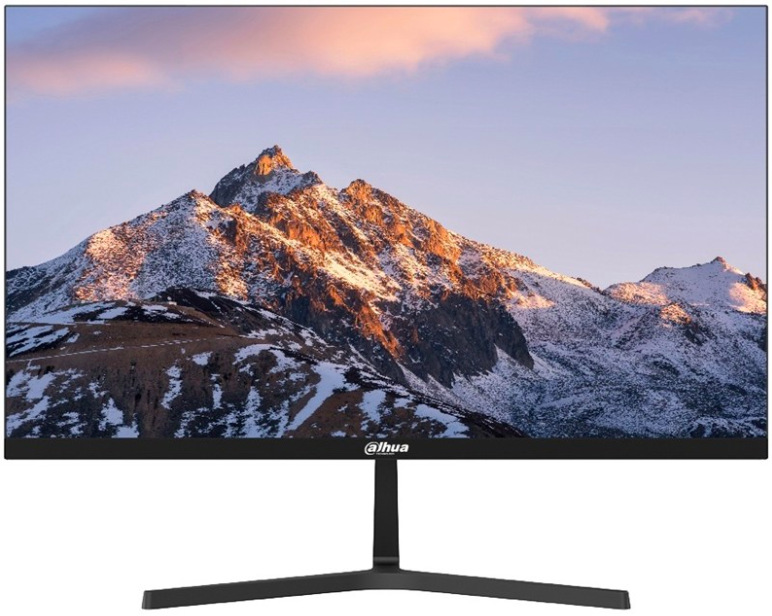 Monitor Dahua LM24-B221 s úhlopříčkou 23,8 palce, IPS displej Full HD, černé provedení