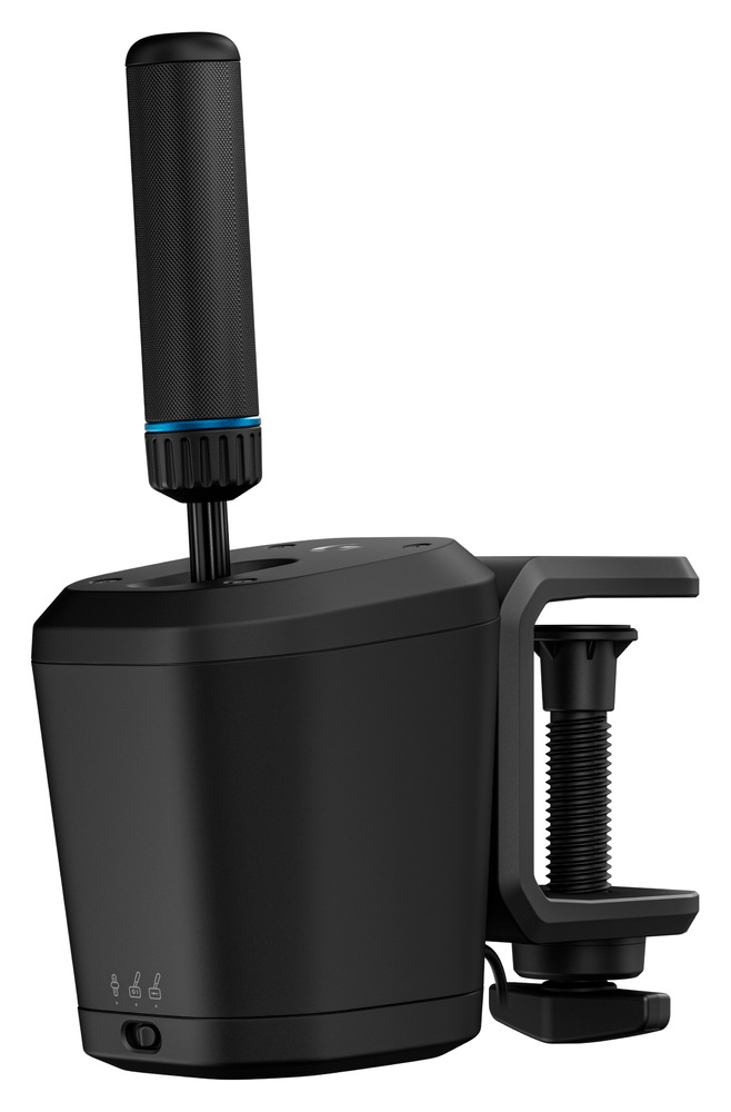 Řadicí páka a ruční brzda Logitech G RS Shifter & Handbrake s upevňovací svorkou