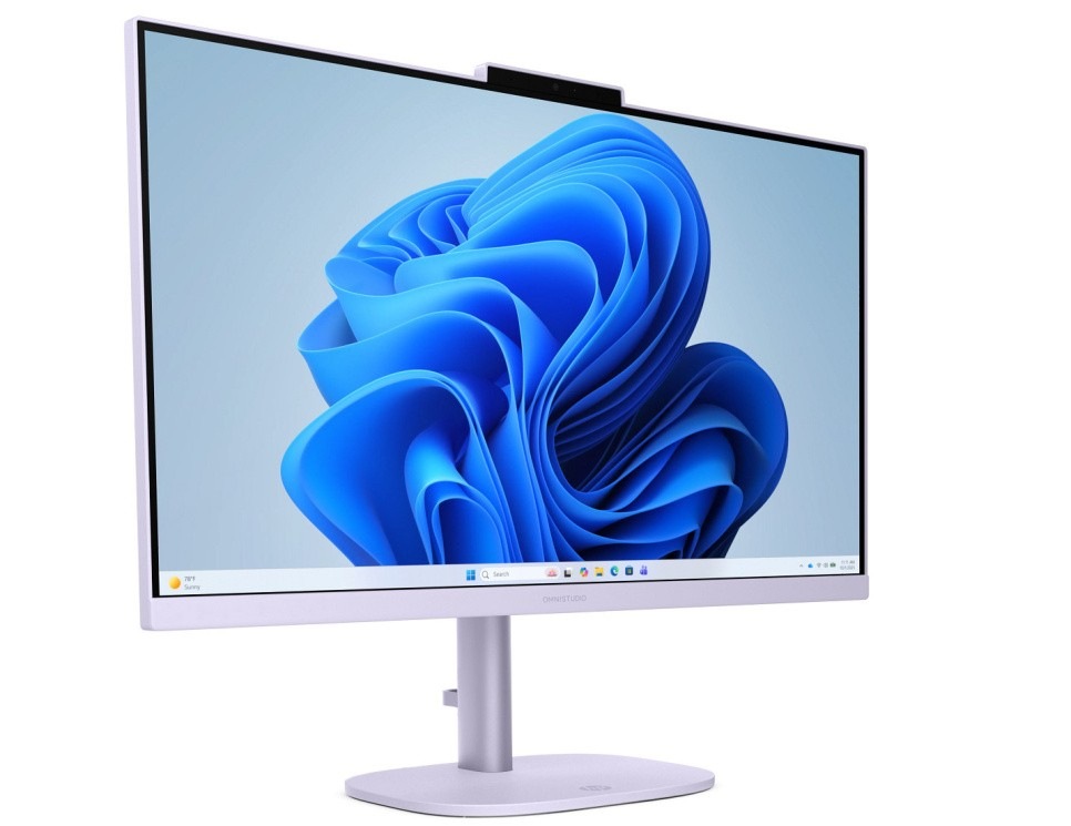 Počítač All In One HP OmniStudio 24-cv0024nc + Game Pass předplatné na 2 měsíce fialový Počítač All In One HP OmniStudio obsahuje dva 3W reproduktory