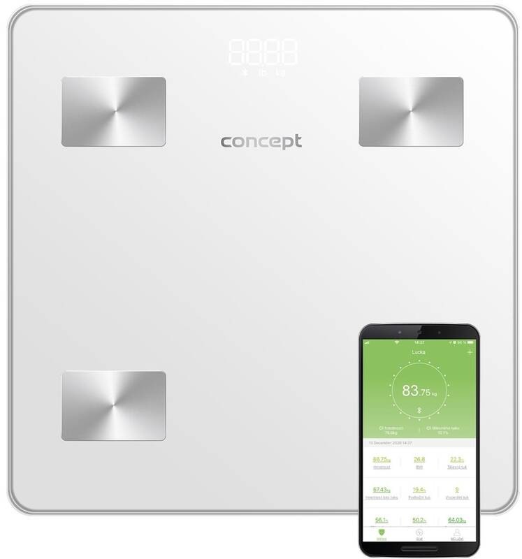 Osobní váha Concept Perfect Health VO4000 bílá