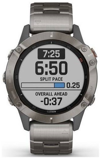 Chytré hodinky Garmin fenix6 PRO Sapphire (MAP/Music) - Titanium/Titanium Band Chytré hodinky Garmin fenix6 PRO Sapphire (MAP/Music) - Titanium/Titanium Band