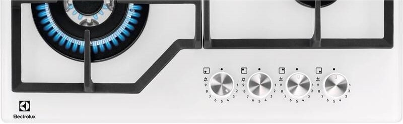 Plynová varná deska Electrolux 600 PRO KGG64362W bílá