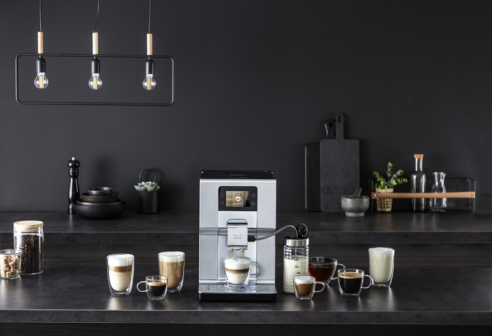 Automatický kávovar Krups Intuition Preference+ EA875E10 černý/chrom Automatický kávovar Krups Intuition Preference+ EA875E10 černý/chrom