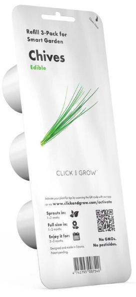 Semínka Click and Grow Pažitka - 3 ks