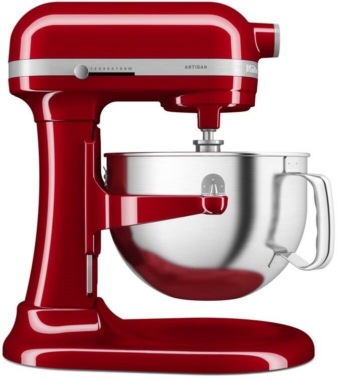 Kuchyňský robot KitchenAid Artisan 5KSM60SPXEER červený
