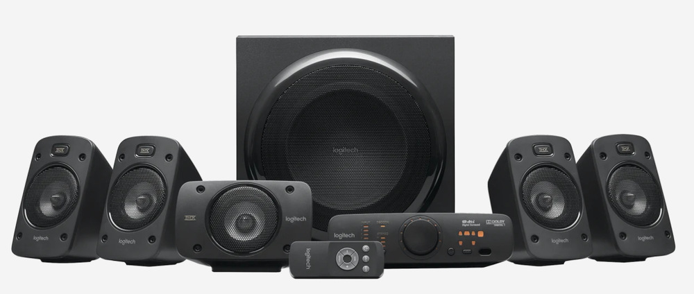 Reproduktory Logitech Z906 5.1 černé Reproduktory Logitech Z906 5.1 černé