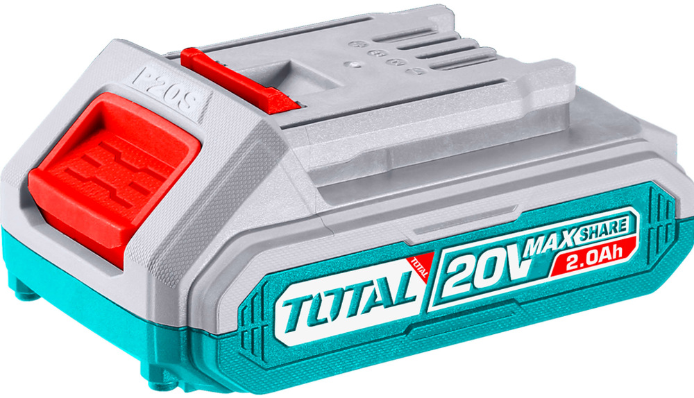 Akumulátor Total Tools P20S 20 V Share s kapacitou 2 000 mAh a světelným indikátorem stavu nabití