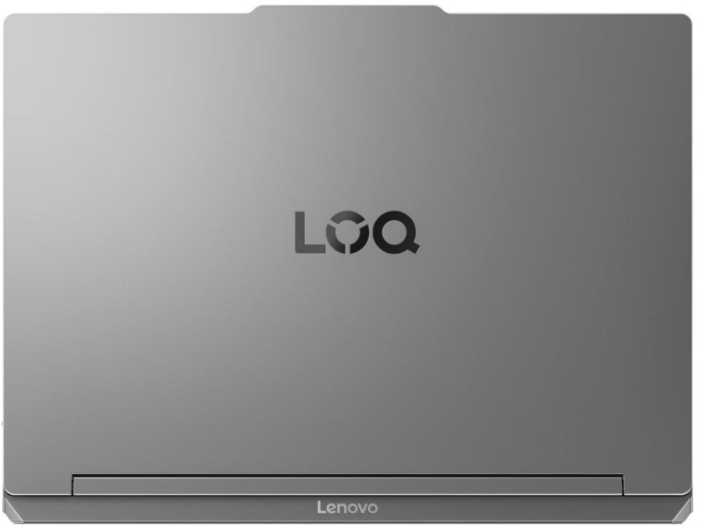 Notebook Lenovo LOQ v pohledu zezadu