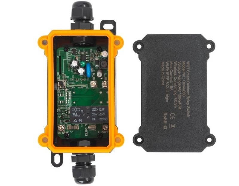 Vypínač IMMAX NEO LITE SMART venkovní 16A, IP68, TUYA Vypínač IMMAX NEO LITE SMART venkovní 16A, IP68, TUYA