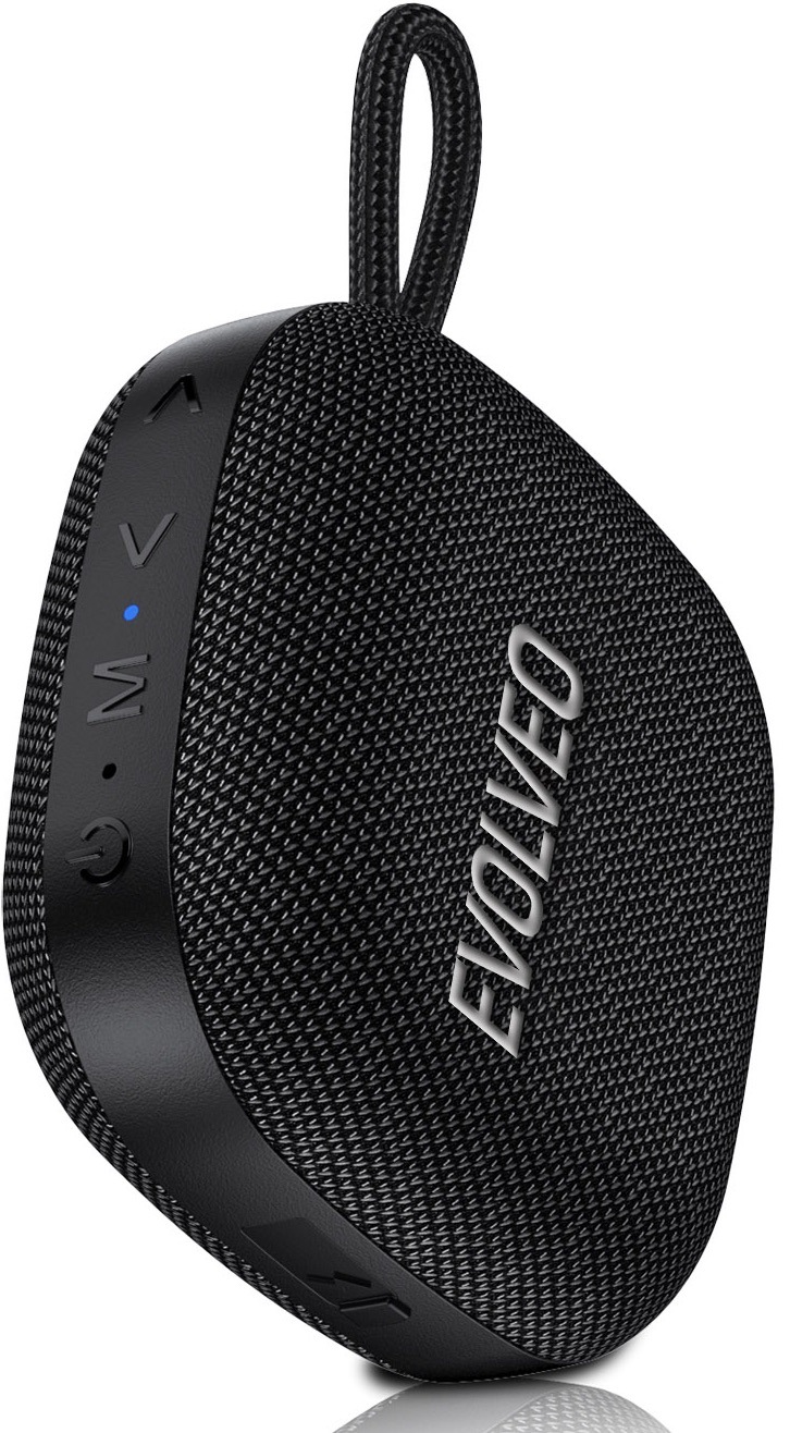 Přenosný reproduktor Evolveo TopSound černé Reproduktor Evolveo TopSound se snadno ovládá