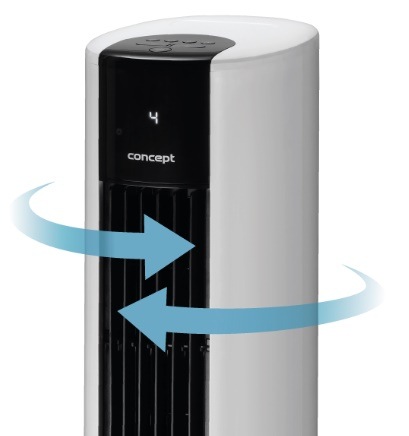 Ochlazovač vzduchu Concept OV5210 černý/bílý Ochlazovač vzduchu Concept OV5210 černý/bílý