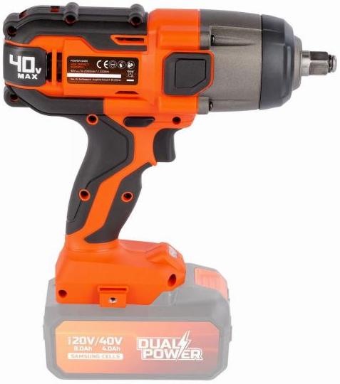 Utahovák rázový POWERPLUS POWDP20400 (bez baterie) Utahovák rázový POWERPLUS POWDP20400 (bez baterie)