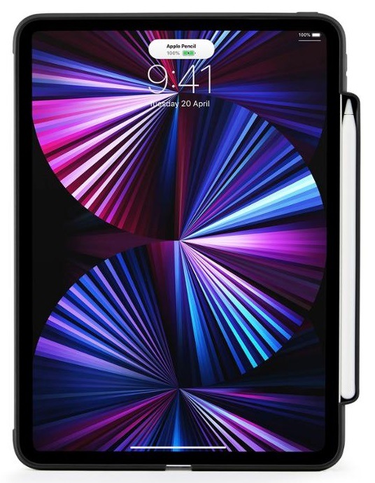 Pouzdro na tablet Pipetto Origami Penci na Apple iPad Pro 11“ (2021/2020/2018) černé