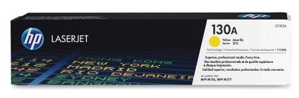 Toner HP 130A, 1 000 stran žlutý