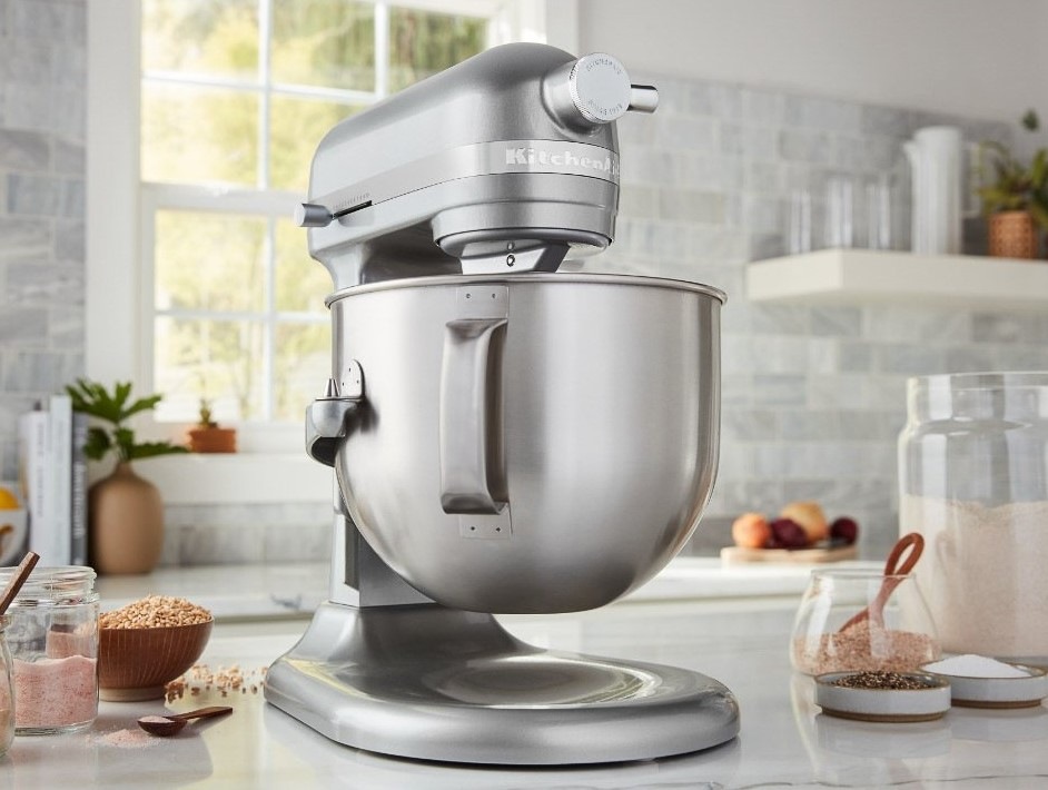 Kuchyňský robot KitchenAid Heavy Duty 5KSM70JPXECU stříbrný Kuchyňský robot KitchenAid Heavy Duty 5KSM70JPXECU stříbrný