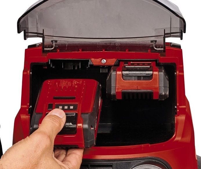 Průmyslový vysavač Einhell Professional TP-VC 36/30 S Auto-Solo (bez baterie) 2347143 nerez
