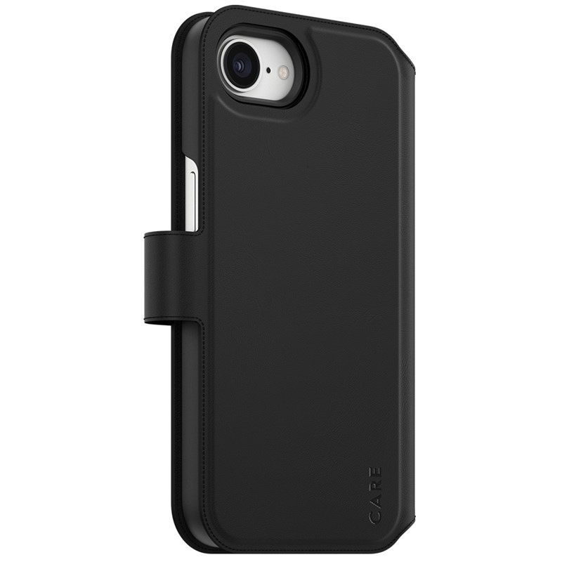 Pouzdro na mobil flipové PanzerGlass CARE Tango 2v1 MagSafe na Apple iPhone 17e/16e černé