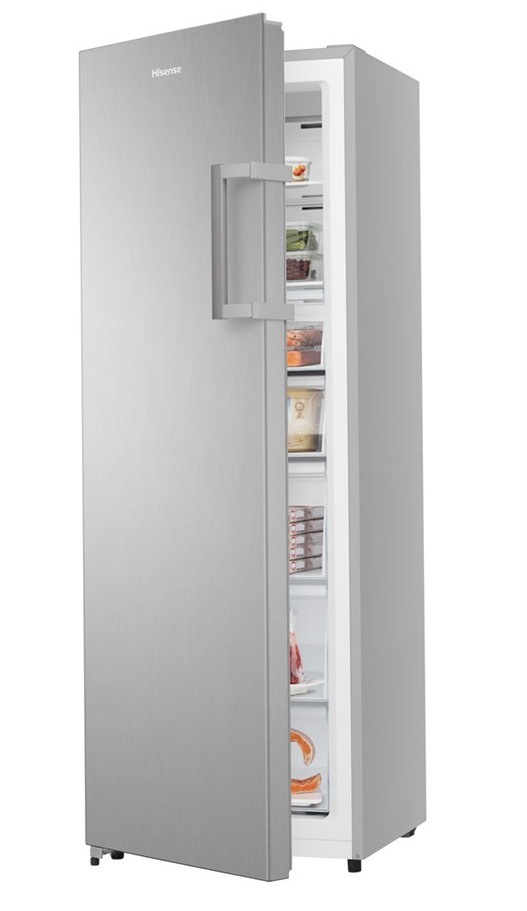 Šuplíková mraznička Hisense FV298N4ACE, šedá