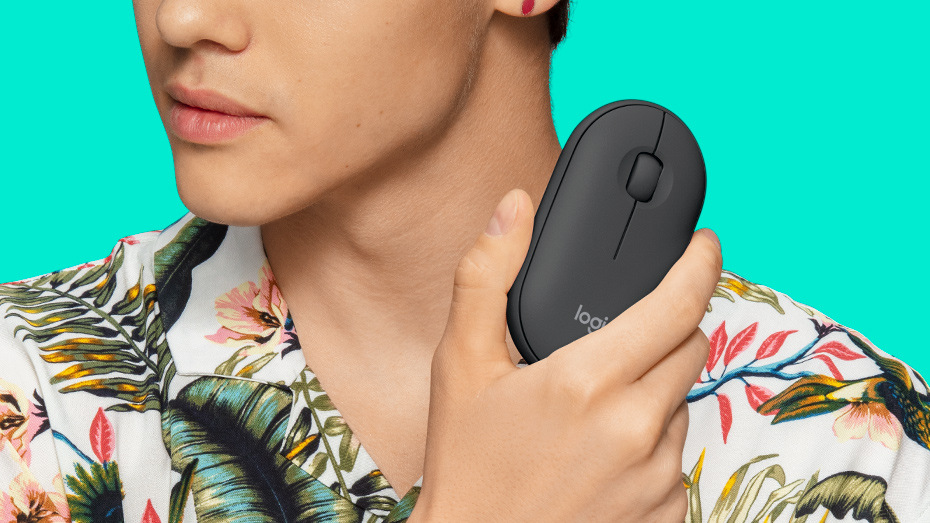 Myš Logitech Pebble M350 bílá