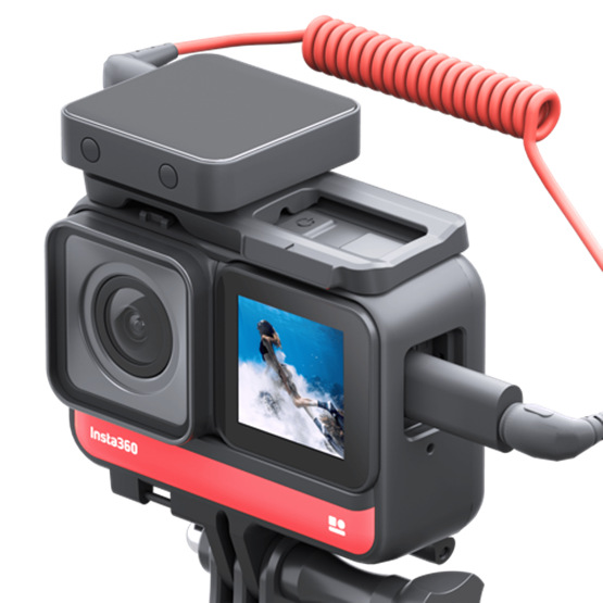 Outdoorová kamera Insta360 ONE R (Twin Edition) černá/červená Outdoorová kamera Insta360 ONE R (Twin Edition) černá/červená