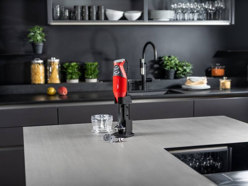Ponorný mixér Bamix Deluxe D 200 W červený