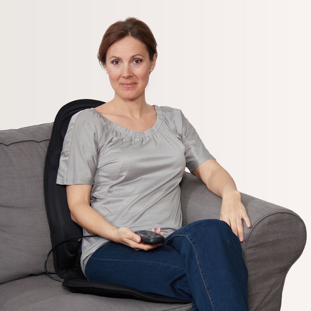 Masážní potah Lanaform BACK MASSAGER černá Masážní potah Lanaform BACK MASSAGER černá