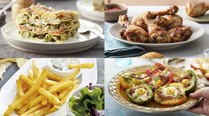 Fritéza horkovzdušná Philips Airfryer 4,2 l NA221/00 černá 4 pokrmy s méně tukem.