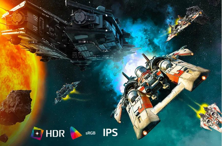 Herní monitor LG UltraGear 27G411B-B s technologií HDR a IPS