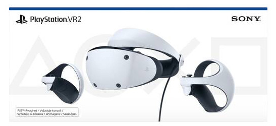 Brýle pro virtuální realitu Sony PlayStation VR2 bílé