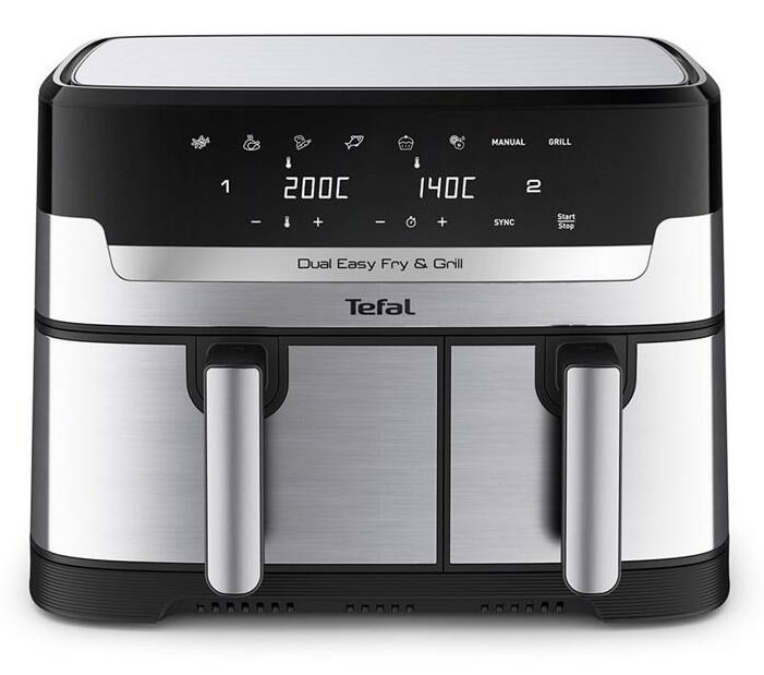 Fritéza horkovzdušná Tefal EY905D10 Dual Easy Fry & Grill 5,2 l + 3,1 l