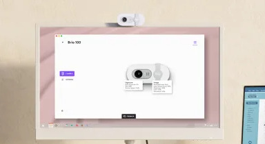 Webkamera Logitech Brio 100 Full HD grafitová
