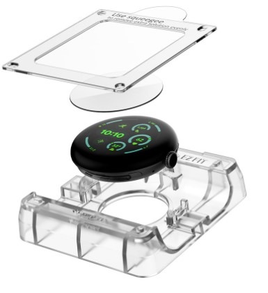 Ochranná fólie Spigen EliteShield EZ Fit na Google Pixel Watch 4/3 (45mm) (2 ks) Ochranná fólie Spigen EliteShield EZ Fit na Google Pixel Watch 4/3 (45mm) (2 ks)
