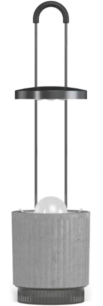 Chytrý květináč Click and Grow HydroVase šedý CLKCGHVGEU_02