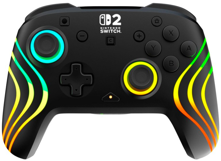 Gamepad Turtle Beach Afterglow Wave pro Nintendo Switch 2 v černém provedení