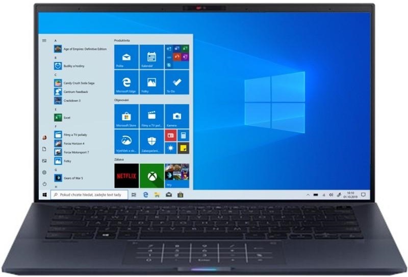 Notebook Asus ExpertBook (B9450FA-BM0727R) černý/modrý