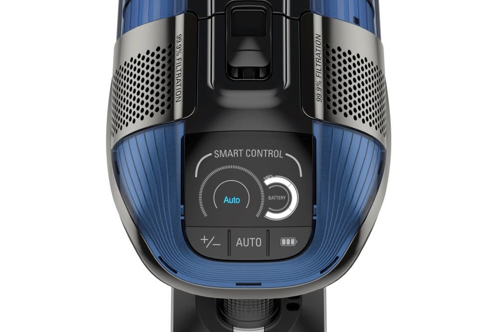 Tyčový vysavač Rowenta RH98C0WO X-Force Flex 12.60 Aqua, 150 AW modrý