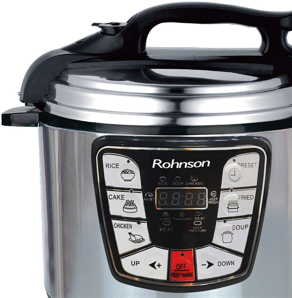 Multifunkční tlakový hrnec Rohnson R-2865 stříbrný